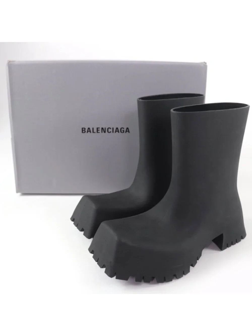 Balenciaga Trooper Short Boots Black - Picture 2 of 12